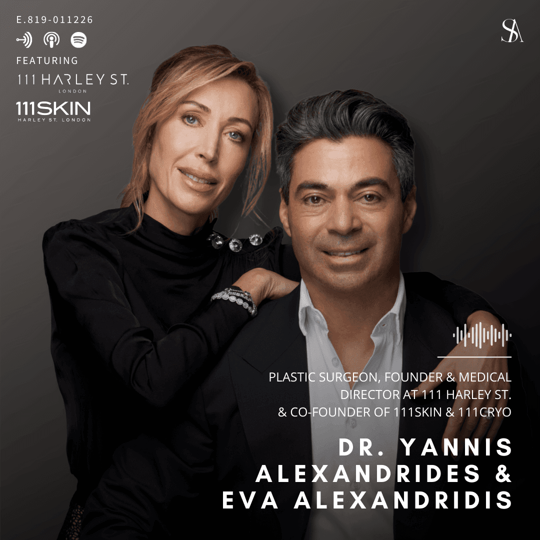 Pioneering Protocol-Based Solutions for Skin Longevity Featuring 111SKIN Founders Dr. Yannis Alexandrides and Eva Alexandridis