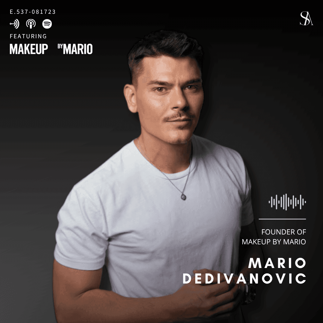 Mario Dedivanovic, Celebrity Makeup Artist and Founder/CEO of Makeup by Mario